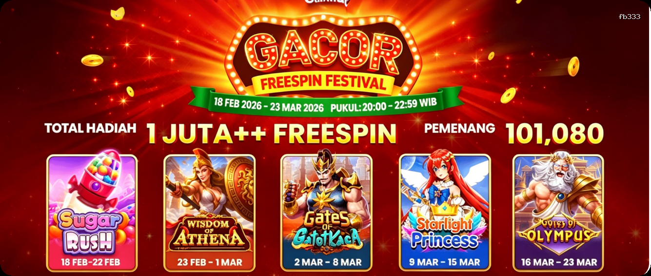 Login fb333 Sekarang Bonus Melimpah